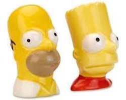 Peper & zout set "The Simpsons" D.4cm Image