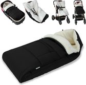 Deuba Kinderwagen Voetenzak Zwart | Teddy | Maxi-Cosi Deuba Kinderwagen Voetenzak Zwart | Teddy | Maxi-Cosi