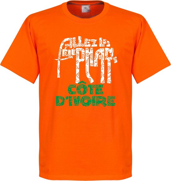 Ivoorkust Allez Les Elephants T-Shirt - XS