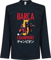 Barcelona World Cup 2015 Winners Longsleeve T-Shirt - M