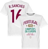 Portugal EURO 2016 Sanches Winners T-Shirt - 4XL