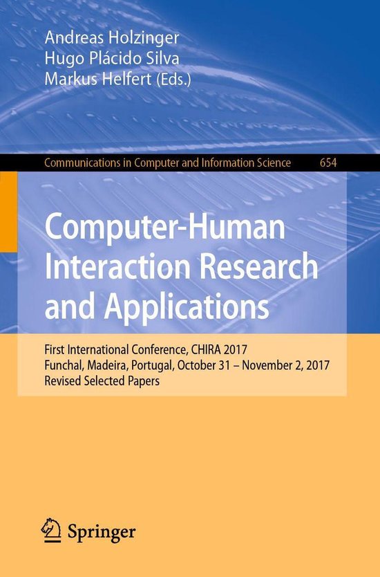 Springer Nature Proceedings Computer Science - Computer-Huma ... - cover
