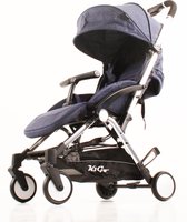 Kekk Buggy Wandelwagen K2 Go Donker Blauw met Chrome Frame