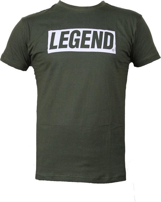 t-shirt army green Legend inspiration quote  2XS