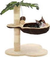 Kattenkrabpaal - Sisal - 44 x 40 X 50cm- Beige en bruin