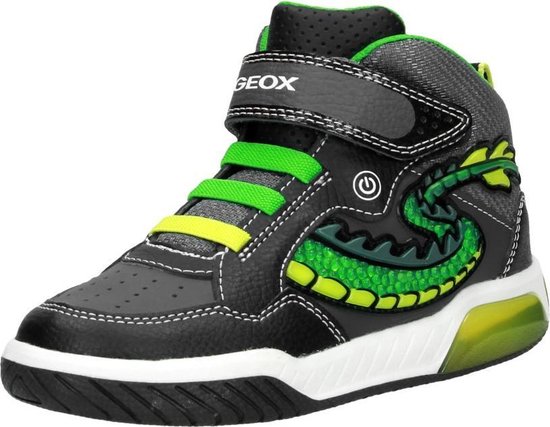 Geox Jongens Hoge sneakers J949ce - Grijs - Maat 25 | bol.com