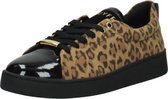 Cruyff Sylva beige luipaard sneakers dames (CC6221193300)