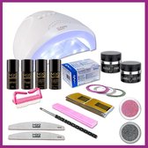 Uv gel startpakket met Sunone lamp - 48watt - Starter Kit Set - Gelnagels Starterspakket MBS®