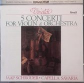 Vivaldi: 5 Concerti for Violin and Orchestra