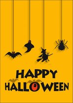 Halloween kaarten - Set van 10 dezelfde kaarten - Leuke Post - H4