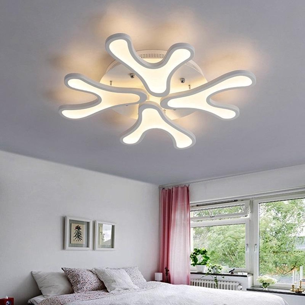 Eenvoudige moderne LED plafond lamp creatieve sfeer hotel