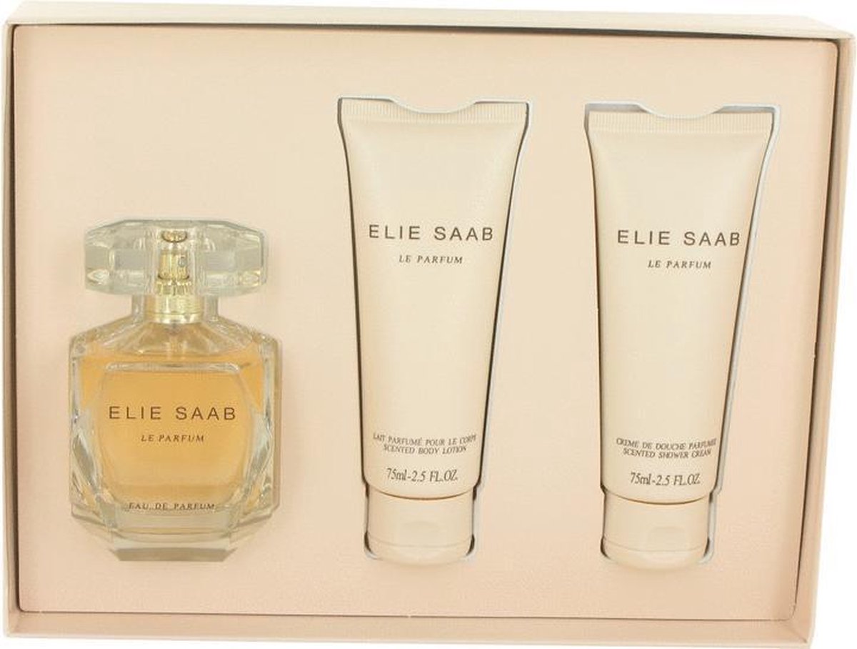 Elie Saab Le Parfum Set - 90 ml eau de parfum spray + 75 ml shower cream & body lotion