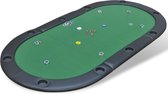Pokertafel voor 10 personen (Incl speelkaarten) - Pokertop - Tafel pokeren