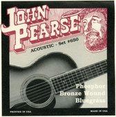 John Pearse 650LM Phosphor Bronze 12 - 56 Phosphor Br.Westerngit. snaren - Akoestische gitaarsnaren