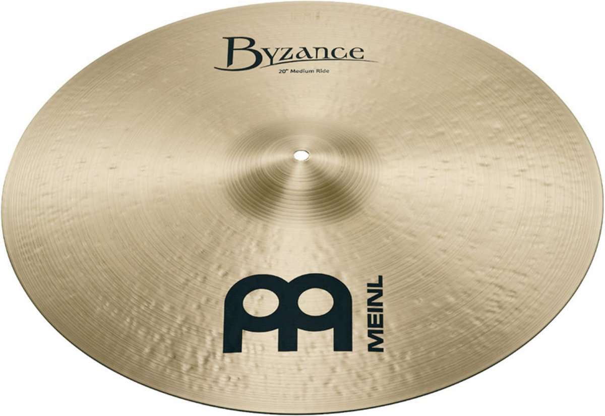 Meinl Byzance Medium Ride 20", B20MR, Traditional Finish - Ride bekken