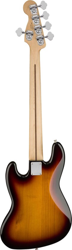 Fender Player Jazz Bass V PF 3 Tone Sunburst 5/6-snarige basgitaar | bol.com