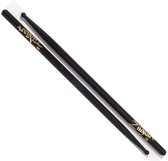 7A Hickory Sticks, zwart zwart Finish, Wood Tip