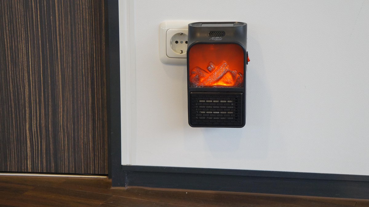 MESA LIVING FlameHeater met Afstandsbediening| Elektrische Kachel |  Verwarming 500W | bol.com