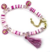 DIY Bracelet Set Katsuki Perles Pink Candy Mix à fabriquer soi-même