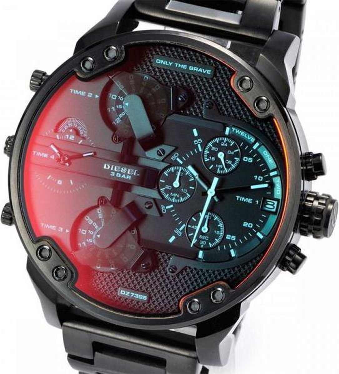 Diesel DZ7395 Herenhorloge 55mm Zwart bol