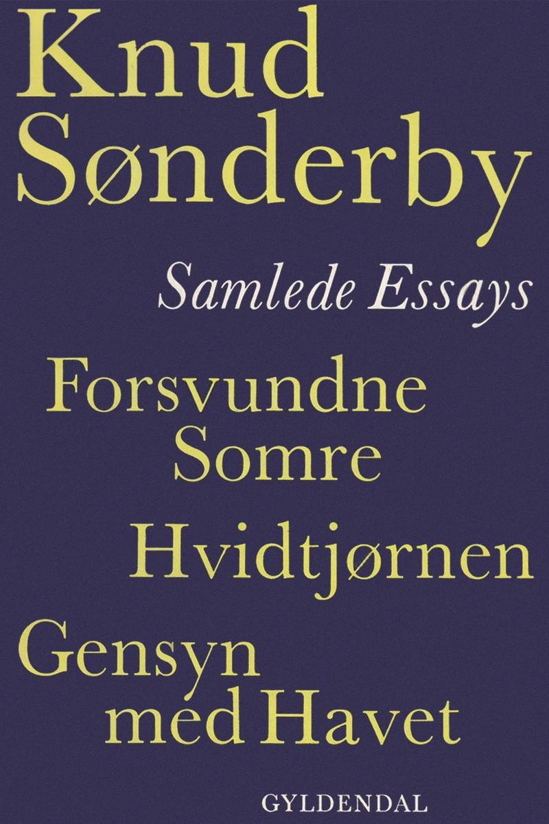 Samlede essays - Knud SØNderby
