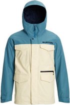 Burton Covert Slim snowboardjas almond milk / storm blue ripstop