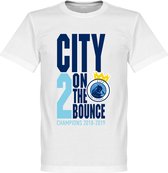 T-Shirt City 2 on the Bounce Champions - Blanc - S