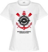 Corinthians Minas Dames T-Shirt - Wit - M