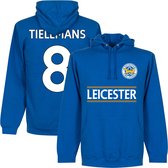 Leicester City Tielemans 8 Team Hoodie - Blauw - XL