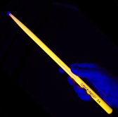 MUSIC STORE Horbeam 5A UV-Sticks Yellow - Drumsticks