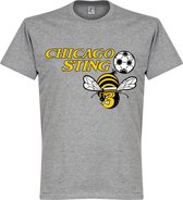 Chicago Sting T-Shirt - Grijs - 4XL