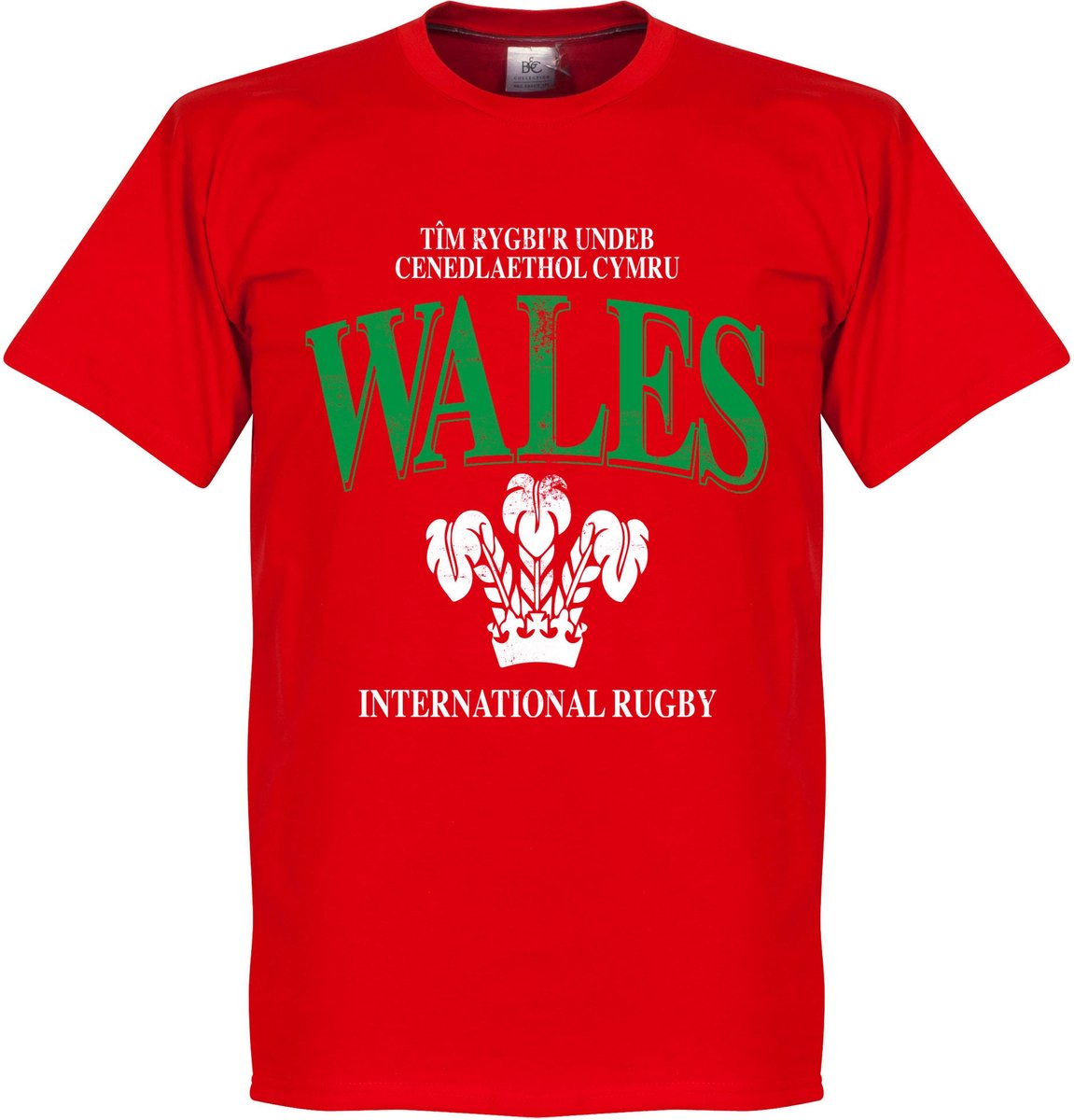 Wales Rugby T-Shirt - Rood - XS