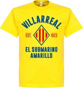 Villarreal Established T-Shirt - Geel - XXL