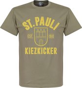 St Pauli Established T-Shirt - Khaki - XL