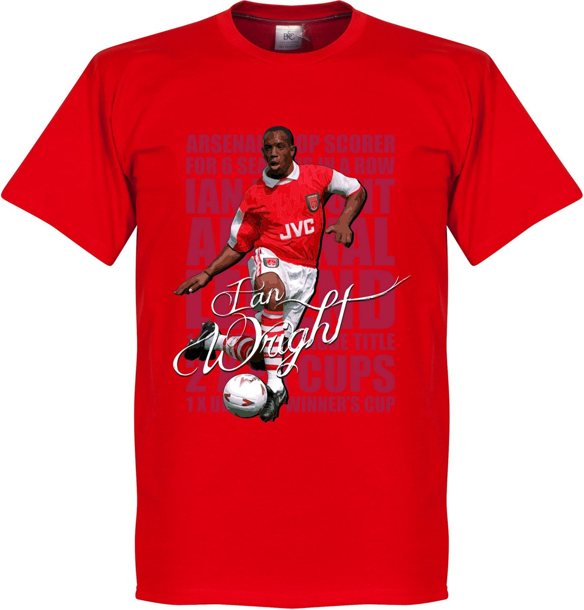 Ian Wright Legend T-Shirt - Rood - Kinderen - 104