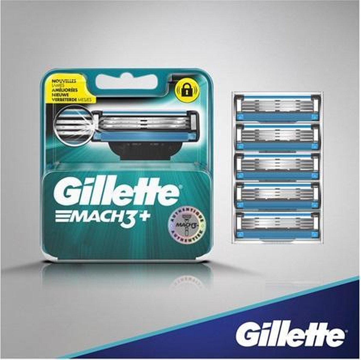 Gillette Mach3 scheermessen, 6 stuks, verpakking van 6 stuks NIEUW!
