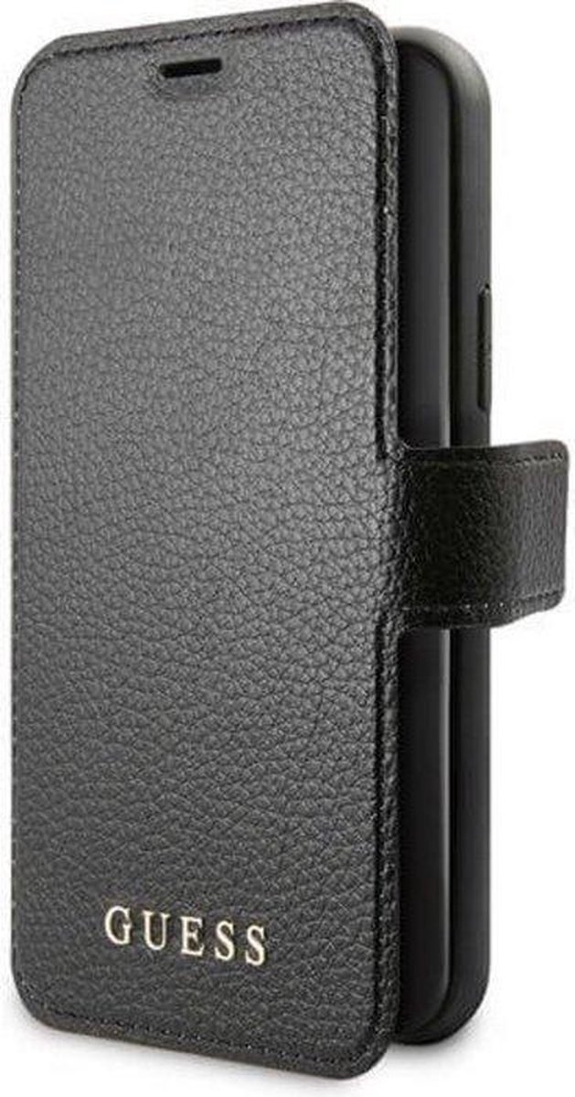 Guess Iridescent Book Case - Apple iPhone 11 Pro (5.8") - Zwart
