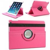 iPad AIR 2 - 360 graden case HOT PINK PU leer