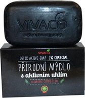 VIVACO Actieve Kool Detox Zeep -100g