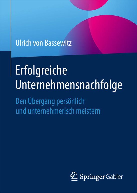 Erfolgreiche Unternehmensnachfolge - cover