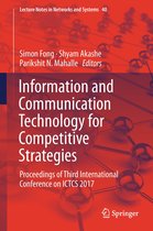 Lecture Notes in Networks and Systems 40 - Information and Communication Technology for Competitive Strategies