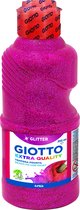 Giotto Bottle 250 ml Glitter paint Magenta (red primary)