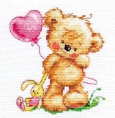 Alisa borduurpakket Lovely Teddy Bear 00-070