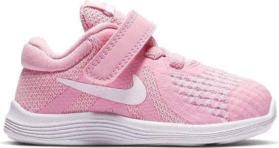 Nike Revolution 4 (TDV) Sneakers Kids Sneakers - Maat 26 - Unisex -  roze/wit | Bestel nu!