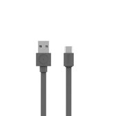 DesignNest - USB-C laad en data kabel - 1.5 Meter - Grijs - Oplaadkabel