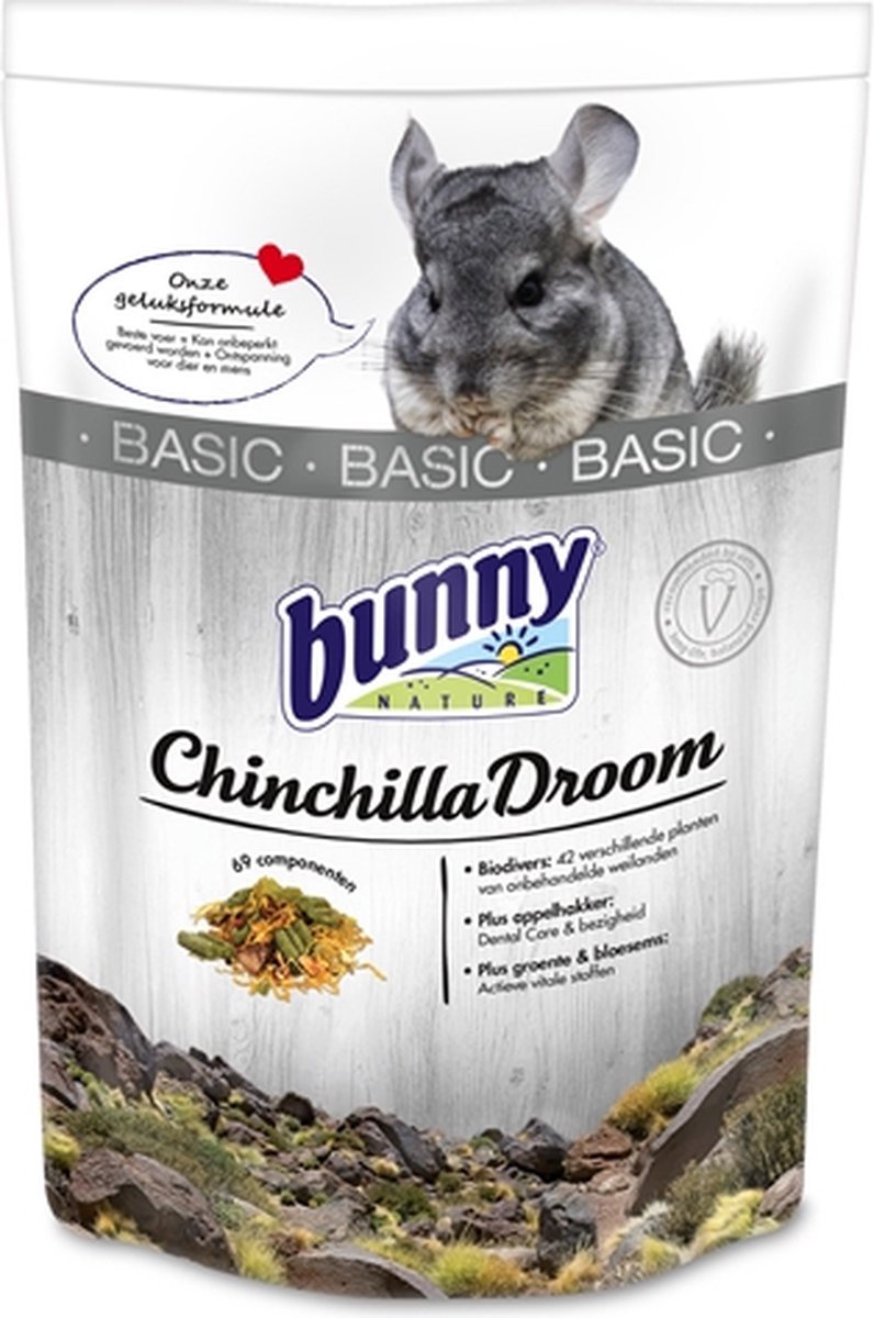 Bunny Nature Bunny nature chinchilladroom basic 1,2 kg