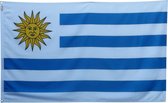 Trasal - vlag Uruguay - uruguayaanse vlag - 150x90cm