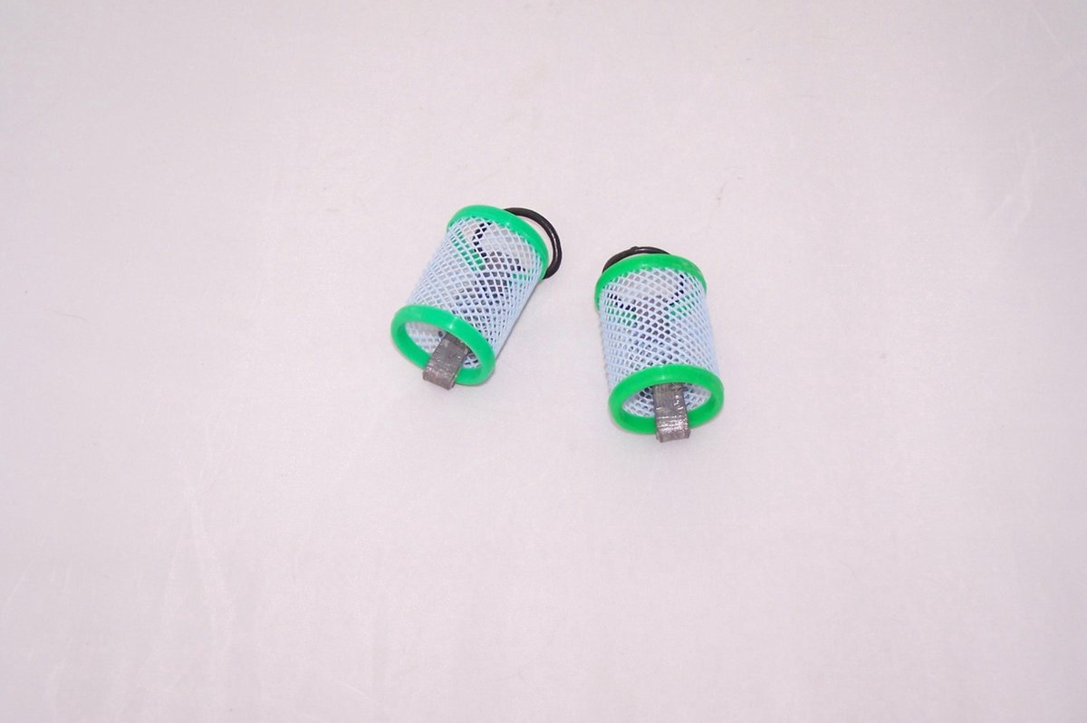2x Nylon voerkorf verzwaard 30 gram