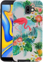 Flamingo Design Hardcase Backcover voor Samsung Galaxy J6 Plus
