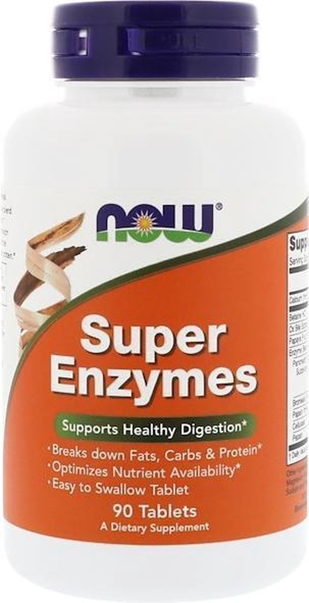 Goedkoopste NOW Foods - Super Enzymes (90 tablets